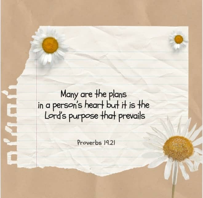 Our Plans Are Subject To Divine Sovereignty